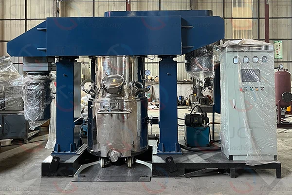 cosmetic double planetary mixer